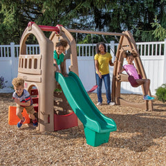 Naturally Playful™ Playhouse Climber & Swing Extension